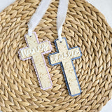 Easter Cross Basket Tag
