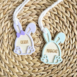 Easter Basket Tag, Personalized Easter Egg Basket Name Tag, Easter Bunny Gift Basket Name Tag, First Easter Cute Name Tag, Easter Gift Tag