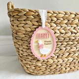 Easter Goose Basket Tag