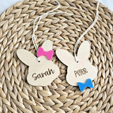 Easter Basket Tag, Personalized Easter Bunny Basket Name Tag, Easter Bunny Gift Basket Name Tag, First Easter Cute Name Tag, Easter Gift Tag