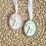 Easter Basket Tag, Personalized Easter Egg Basket Acrylic Name Tag, Easter Gift Basket Name Tag, First Easter Cute Name Tag, Easter Gift Tag