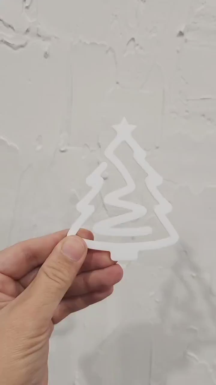 Jumbo Christmas Tree shape paperclip Sublimation Acrylic blank, custom cut Acrylic Blank for Sublimation,blank Acrylic book clip sublimation
