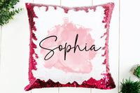 Name Sequin Pillow