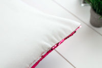 Name Sequin Pillow