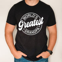 World's Greatest Grandpa Shirt