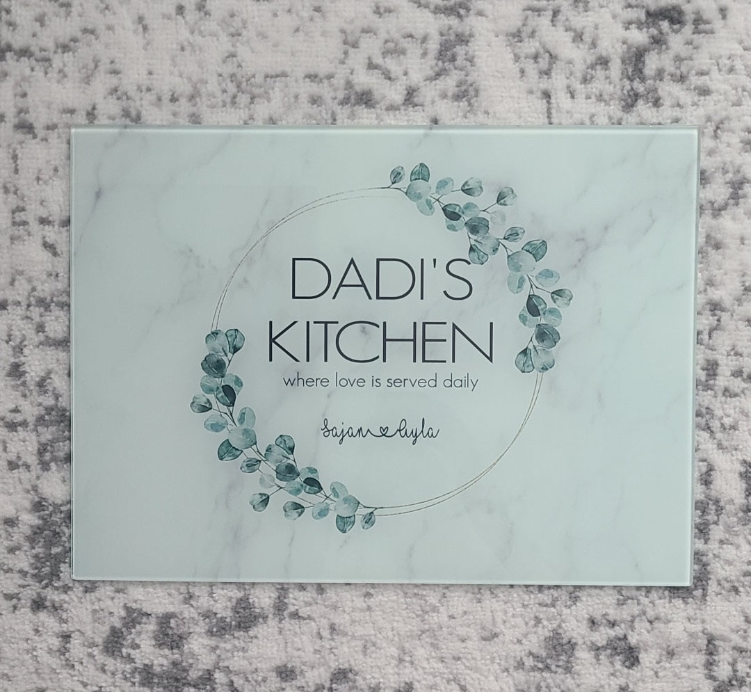 Wreath Cutting Board